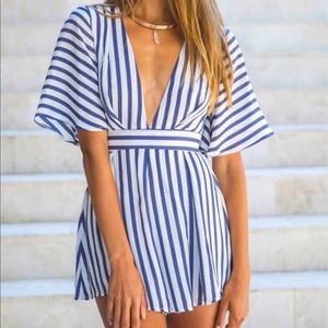 White fox boutique romper